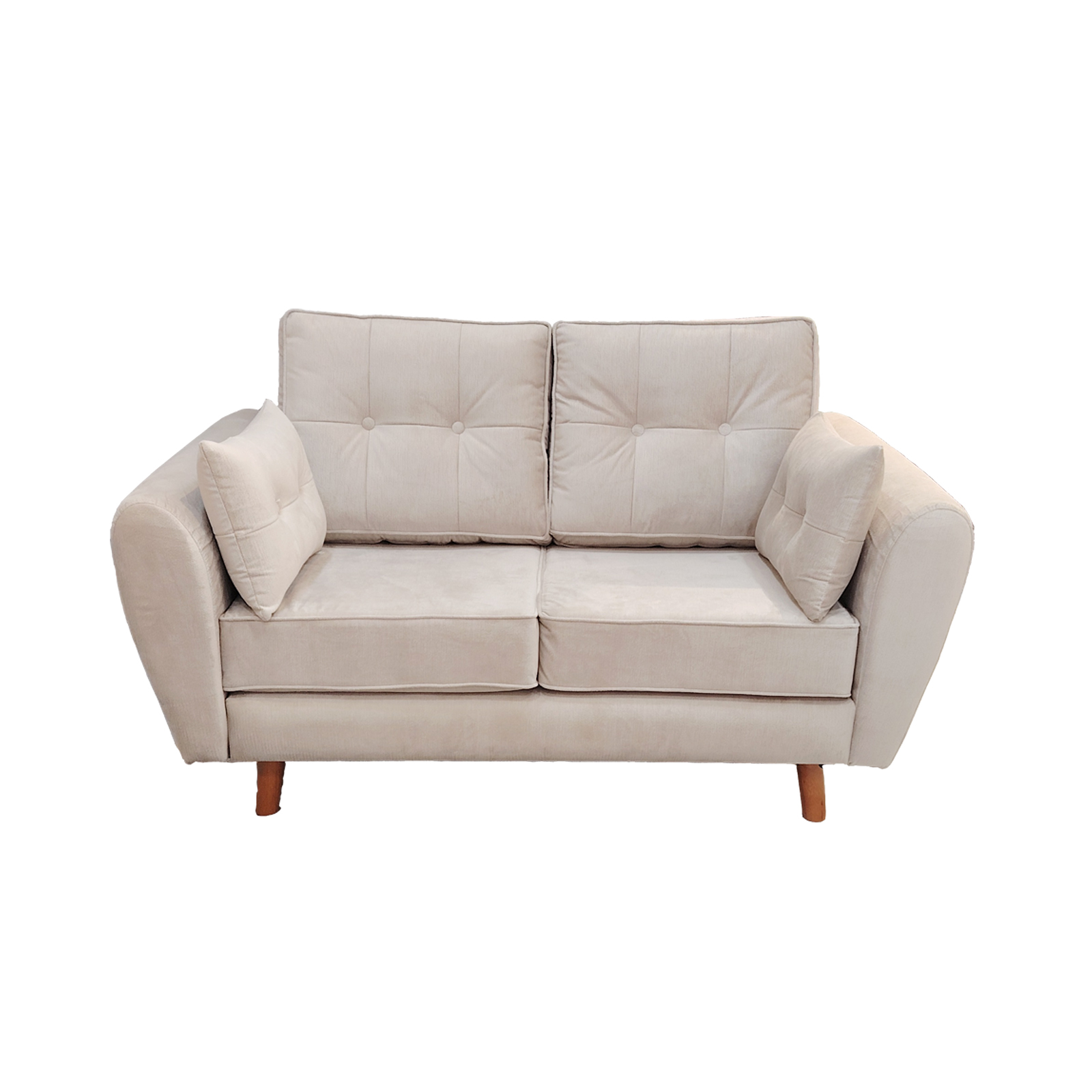 2 Seater Danish Sofa - Beige