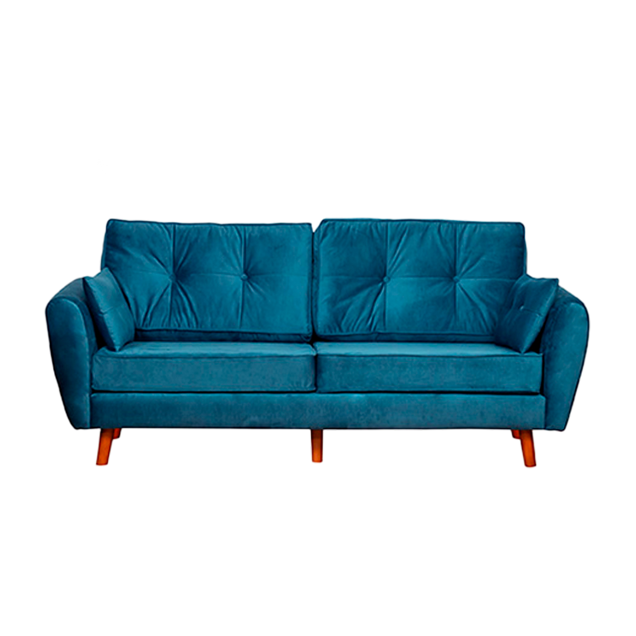 3 Seater Danish Sofa - Blue