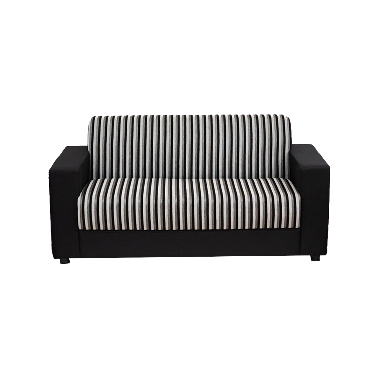 3 Seater - Milan Sofa - Black