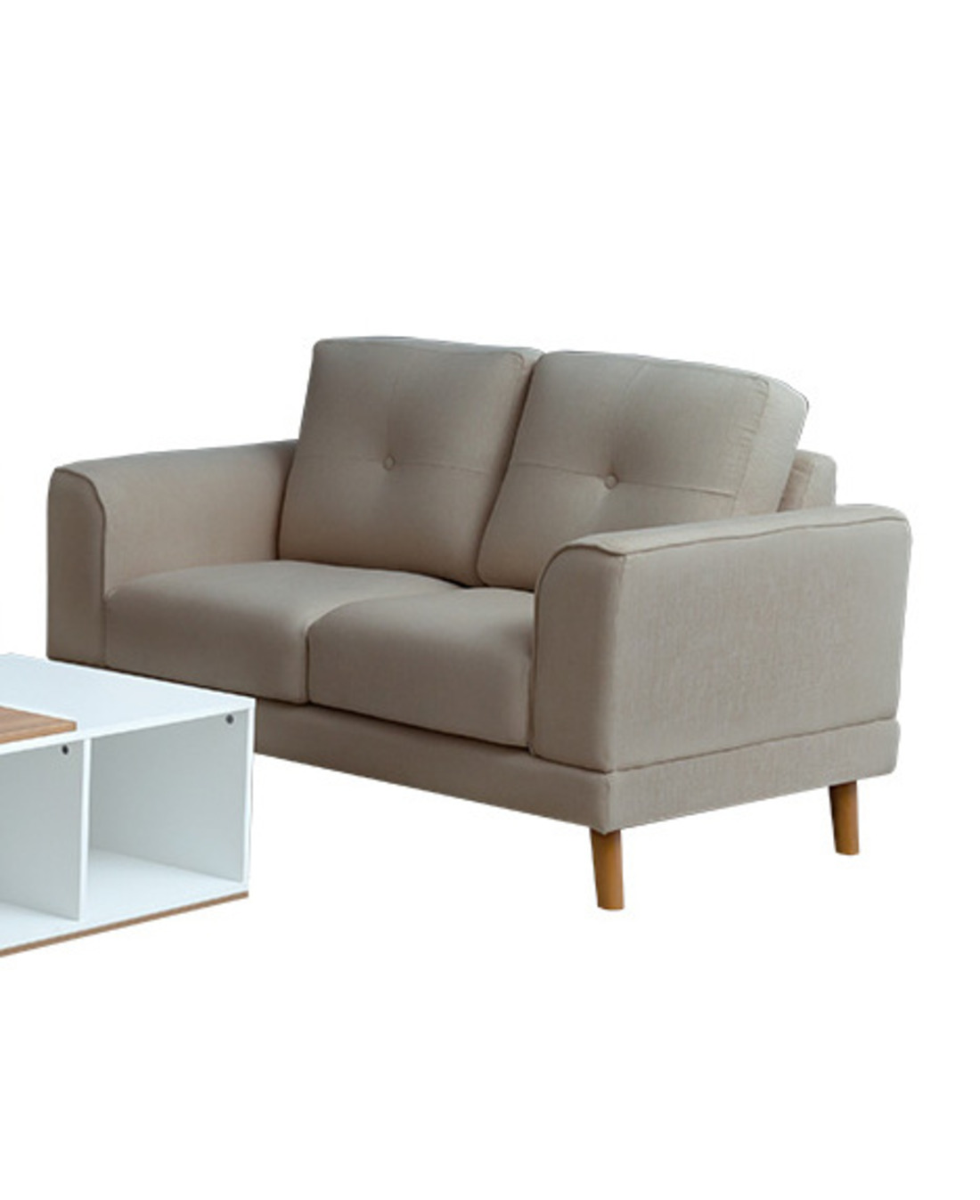 2 Seater Olivia Sofa (Beige)