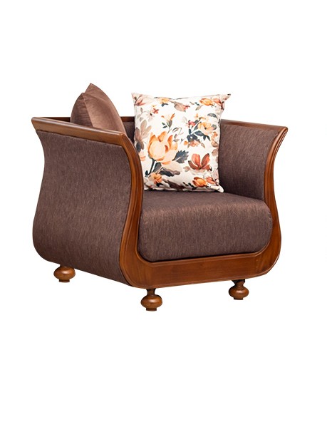 1 SEATER Liyara Sofa (Brown)